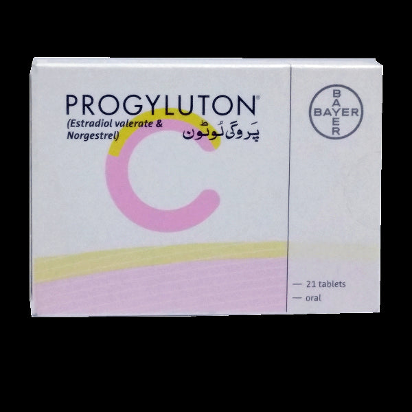 Progyluton Tablets 2/0.5mg 21's